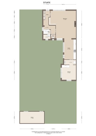 Floorplan - Voorstraat 23, 4147 CA Asperen